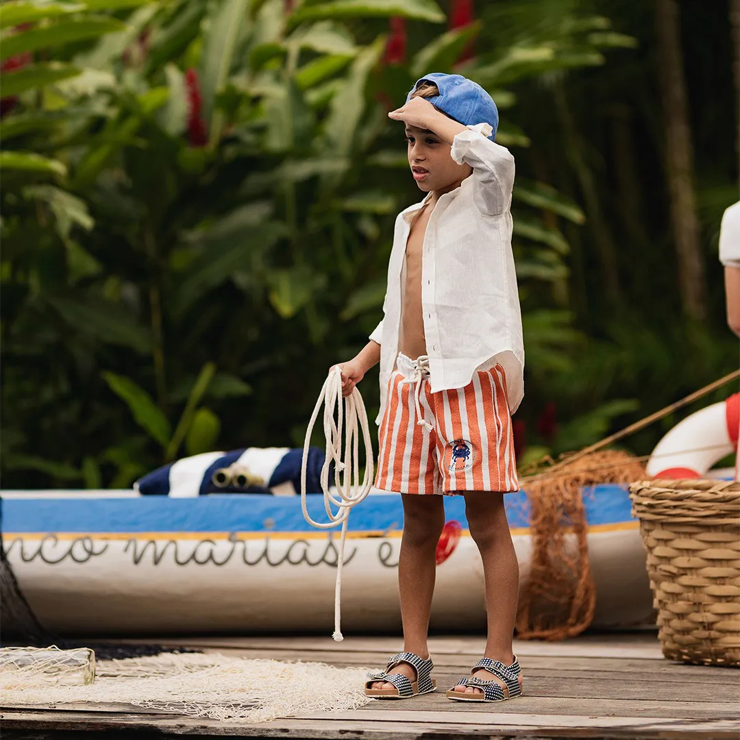 Revelando Estilo: Bermudas e Shorts Infantis para um Verão Divertido